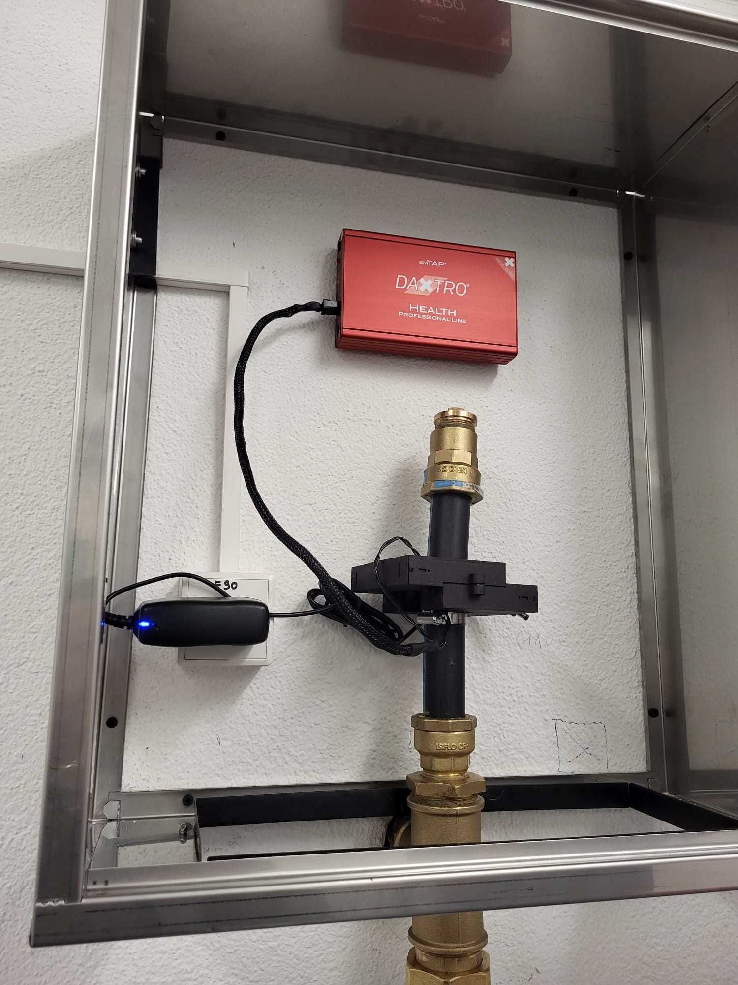 Daxtro Kalkschutzgerät Wirkung bei einer bestehenden Wasserinstallation