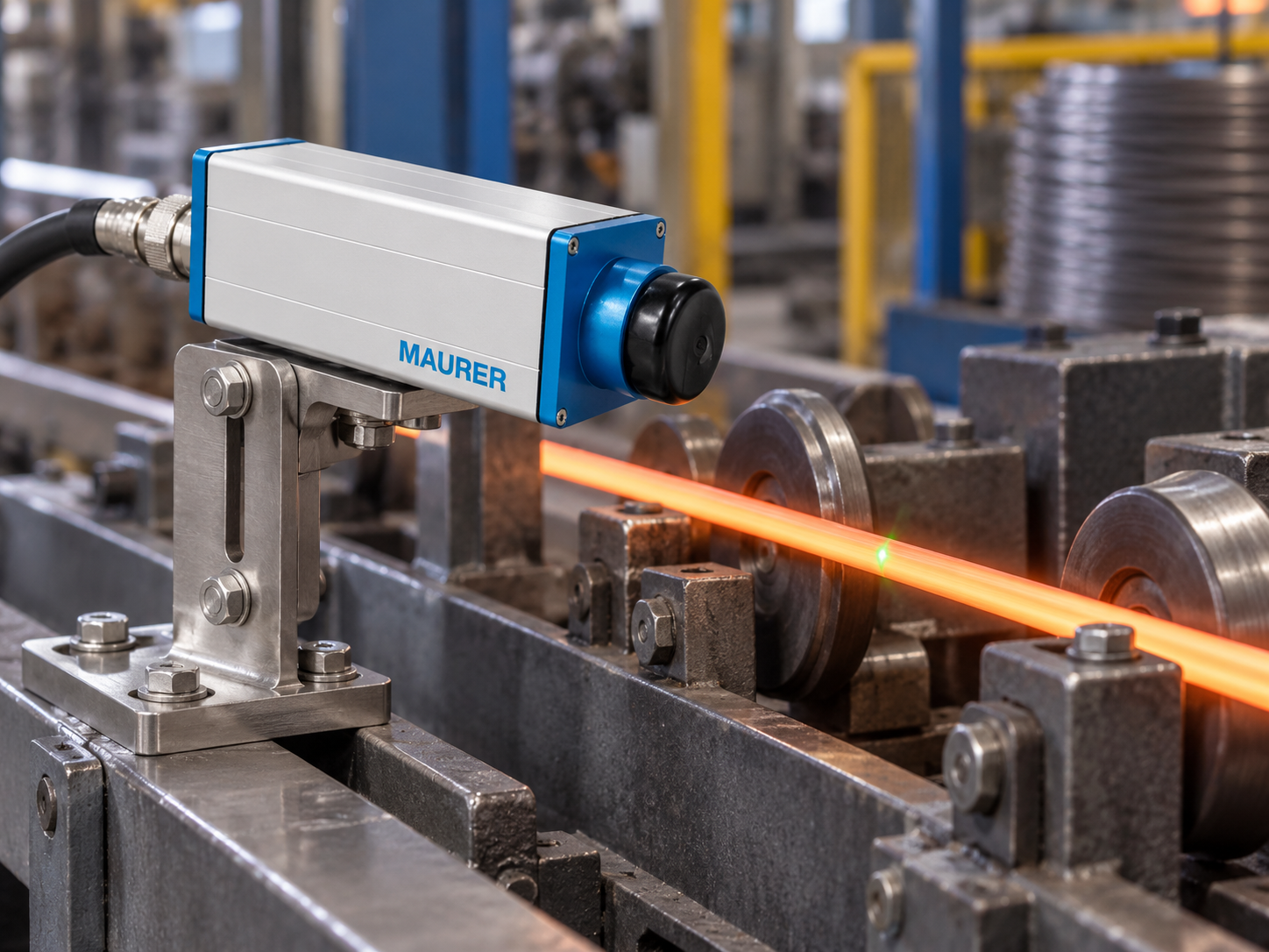 Industrielles Pyrometer für Kunststoff Folie und Nichtmetalle