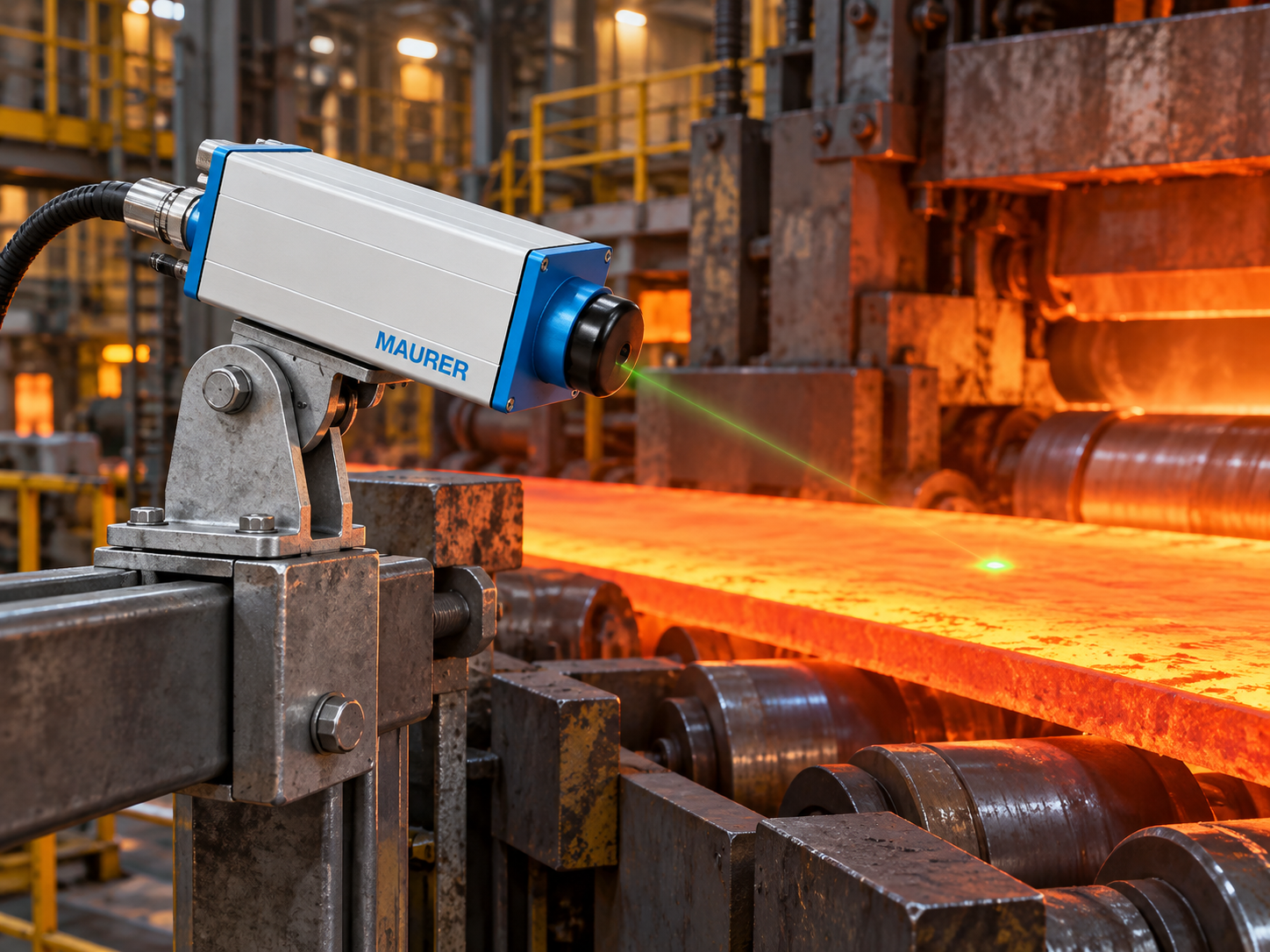 Maurer Pyrometer für Induktion Härten und Wärmebehandlung