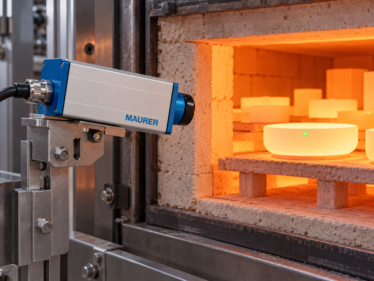 Industrielles Maurer Pyrometer für Glas und Glaskeramik